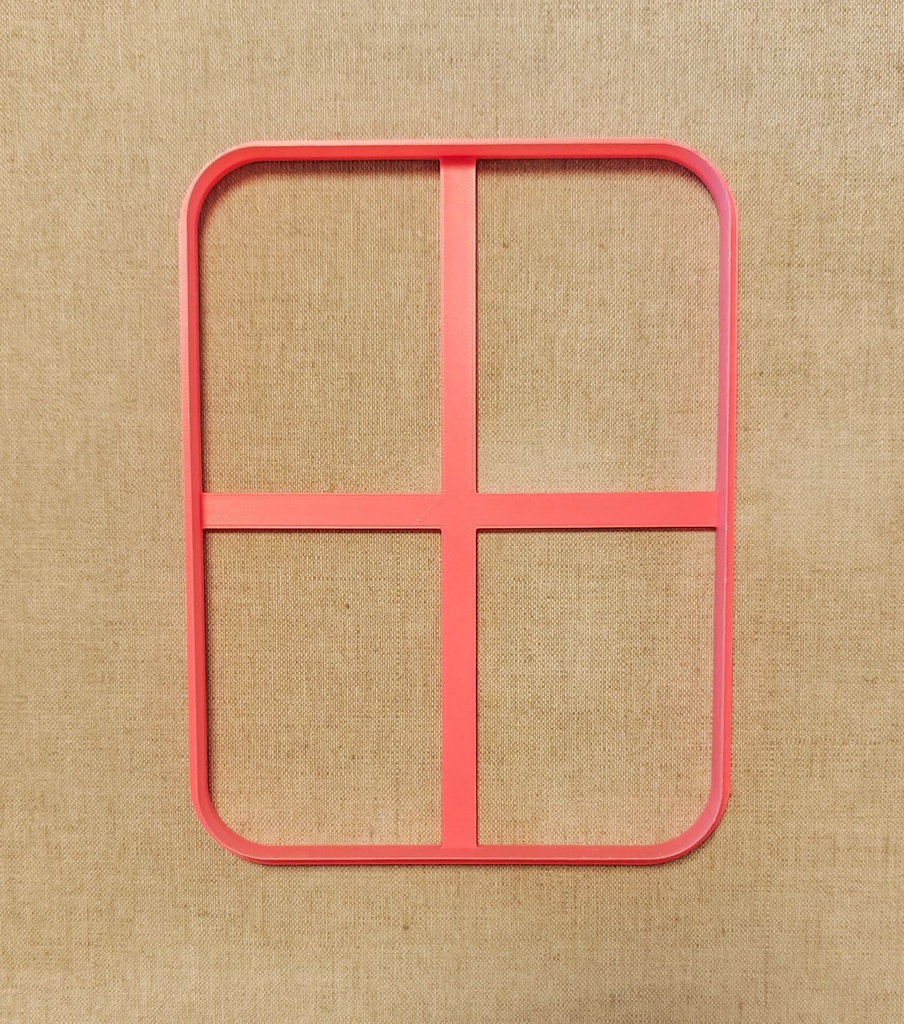 Rectangle plate