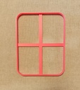 Rectangle plate